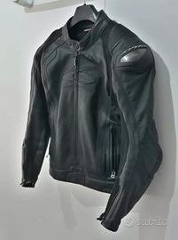Giacca  In Pelle Spyke Blaster Gp Nero Tg.46 uomo