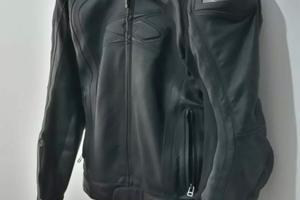 Giacca  In Pelle Spyke Blaster Gp Nero Tg.46 uomo