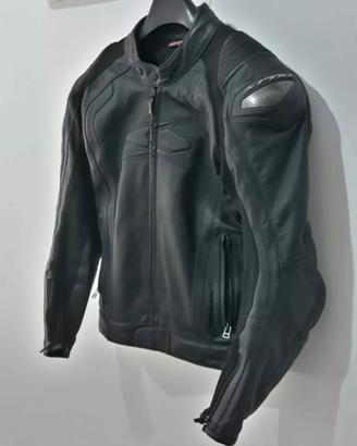 Giacca  In Pelle Spyke Blaster Gp Nero Tg.46 uomo