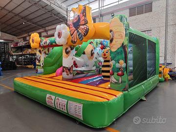 Gioco gonfiabile per bambini in pvc 5x5x2,9 H