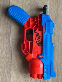 Pistola Nerf Alpha Strike a sei colpi