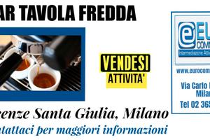 478/25 BAR TAVOLA FREDDA adiacenze Santa Giulia