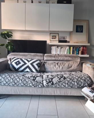 Divano letto per uso quotidiano 140x180 dimensioni