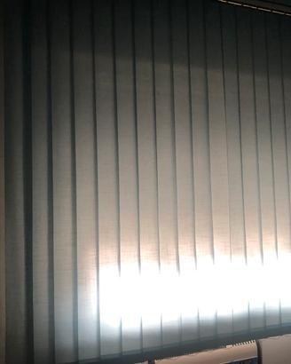 Tenda a strisce verticali  in tessuto