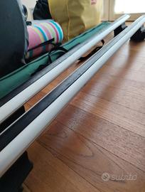 Barre portatutto Thule 127 cm + piedini Thule 757 