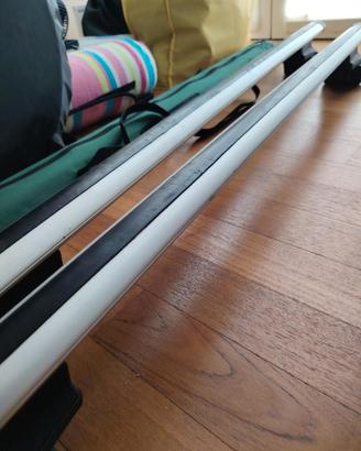 Barre portatutto Thule 127 cm + piedini Thule 757 