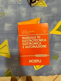 Manuale elettrotecnica hoepli prezzo trattabile