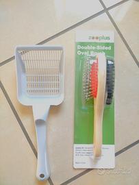 Spazzola doppia + Paletta lettiera