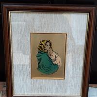 Capezzale camera da letto in oro