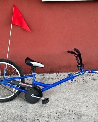 Rimorchio tandem per bicicletta Barracuda