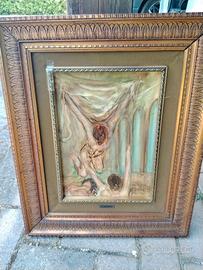 quadro a olio Michele spatuzzi 1978