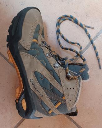 Scarpe trekking bambino quecha misura 30