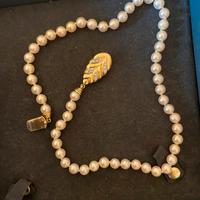 Collana di perle vere