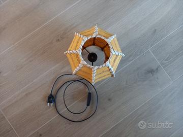Lampada da appoggio etnica