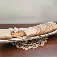Cestino portapane e grissini decorato 