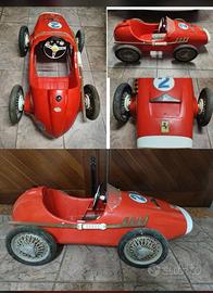 Auto a pedali Biemme Ferrari vintage