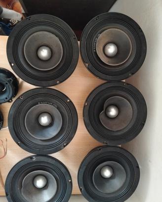 woofer da 16 bass face e tweeter 