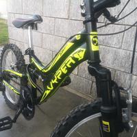 Mountain Bike 20" Vyper-Cambio e full suspension