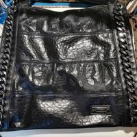 Borsa nera in ecopelle Charro