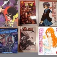 Libri illustrati fumetti manga manwha marvel dc