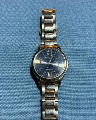 Citizen Eco-Drive E031 orologio vintage acciaio