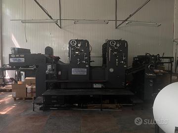 Heidelberg Speed master 72 X 52 2 colori