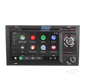 RADIO GPS ANDROID 12 PER AUDI A4 B6 B7 00-08 SEAT 