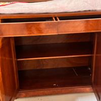 Mobile da sala anni ’70 in piuma di mogano