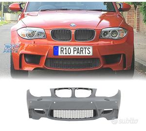 PARAURTI ANTERIORE BMW E81 E87 E82 04-13 LOOK 1M P