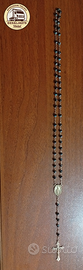 Rosario Antico/Vintage in Argento e Vetro