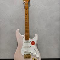 Fender squier ‘50s stratocaster gold white blonde