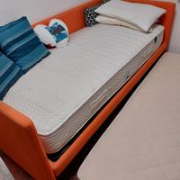 letto singolo con letto aggiuntivo 
