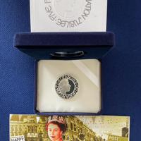 Moneta argento Coronation Jubilee 2003 FDC
