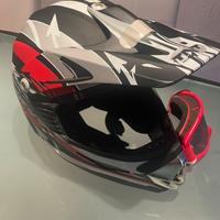 Casco moto enduro