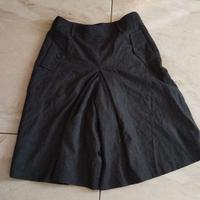 GONNA A PANTA IN PURA LANA VERGINE BRAND BURBERRY