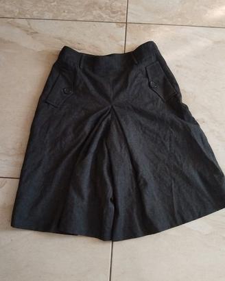 GONNA A PANTA IN PURA LANA VERGINE BRAND BURBERRY