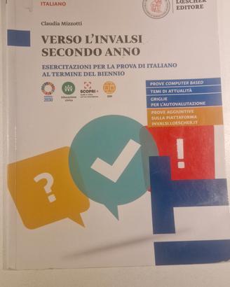 libro scolastico verso l'invalsi secondo anno