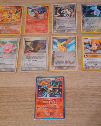 Carte Pokémon Charizard Latios Jirachi e altro