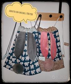 zainetto sacca ORSO POLARE 