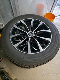 cerchi e gomme invernali toyota rav4