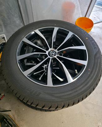 cerchi e gomme invernali toyota rav4