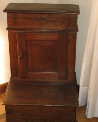 INGINOCCHIATOIO PRIE-DIEU A’ ARMOIRE XIX SECOLO