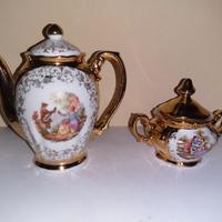 Teiera e zuccheriera