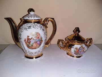 Teiera e zuccheriera