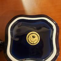 Vaso e portagioie in porcellana