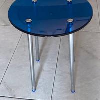 Set sgabello + pattumierina + spazzolino bagno