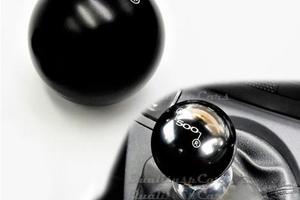 POMELLO Cambio Nero PER FIAT 500 Nuova e Epoca