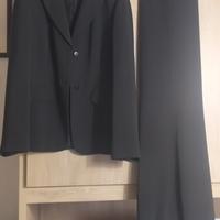 Completo giacca e pantalone marrone taglia 46.