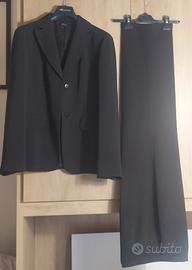 Completo giacca e pantalone marrone taglia 46.
