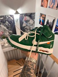 Nike Air force 1 x Off-white Pine green 41